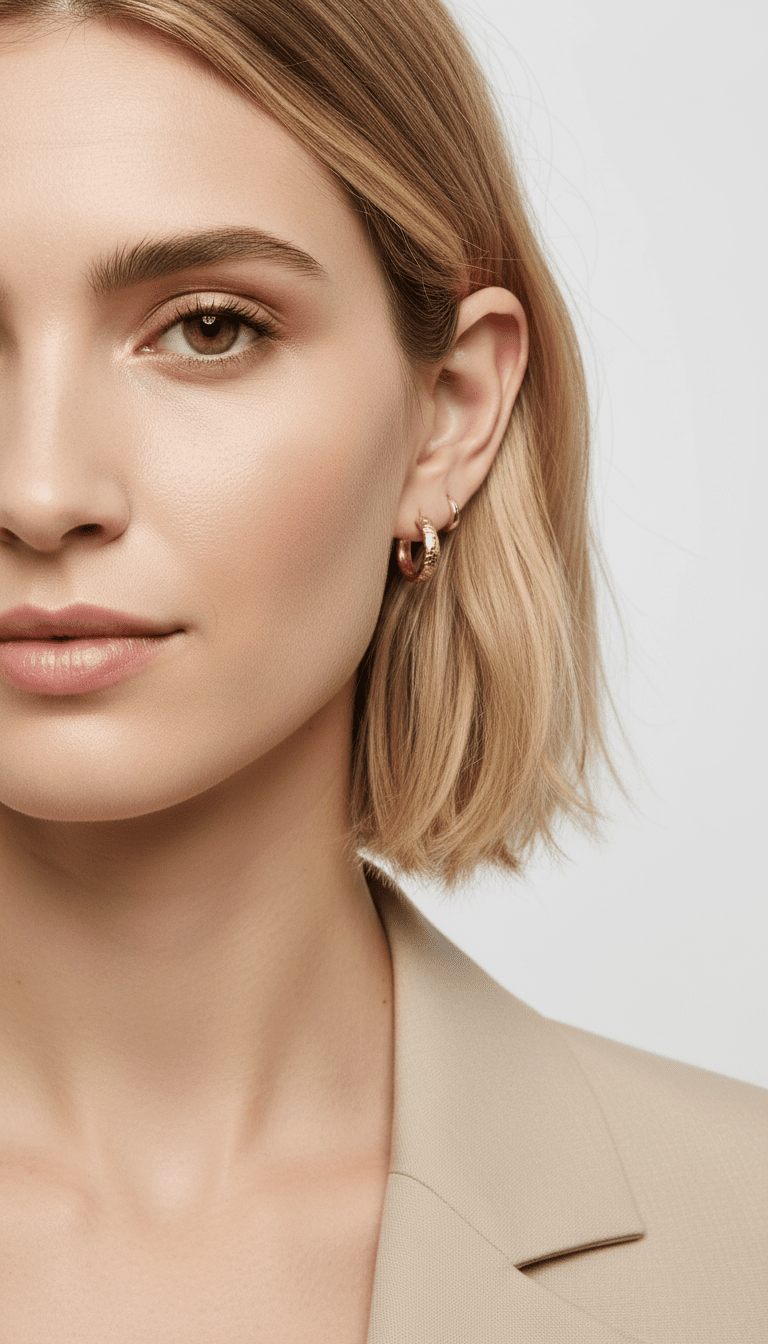 Small Gold Hoops, Gold Filled Hoop Earrings - Melt'm Jewelry