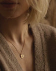 Engraved Heart Necklace, Custom Jewelry