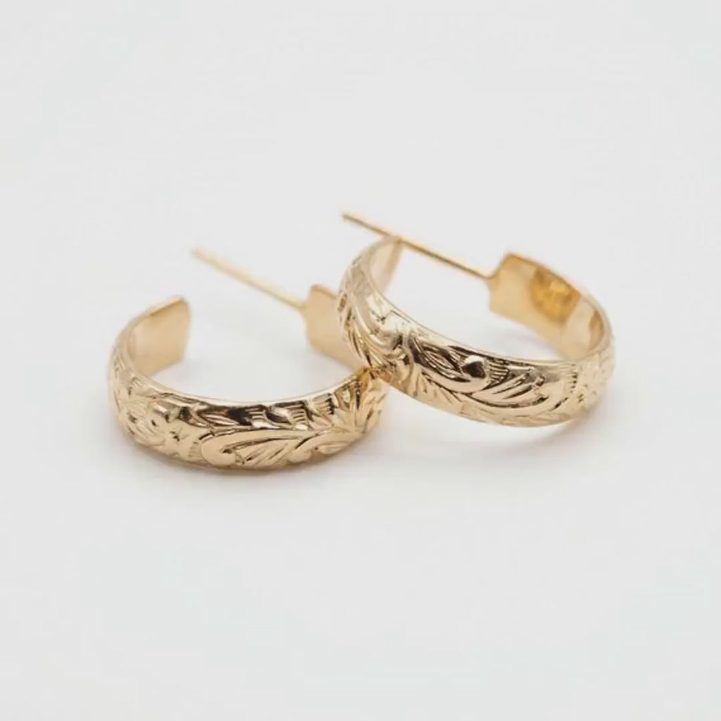 Small Gold Hoops, Gold Filled Hoop Earrings