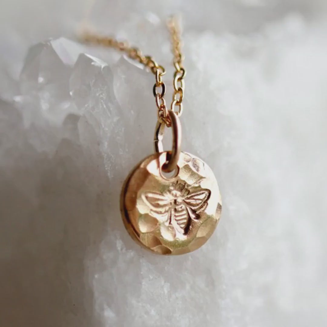 Honey Bee Necklace