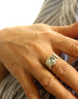 Aquamarine Ring, March Birthstone, Anniversary Ring, Statement Jewelry