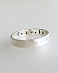 Personalized Stackable Ring, Mother's Day Gift