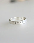Personalized Stackable Ring, Mother's Day Gift
