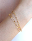 Big Bold Gold Chain Bracelets