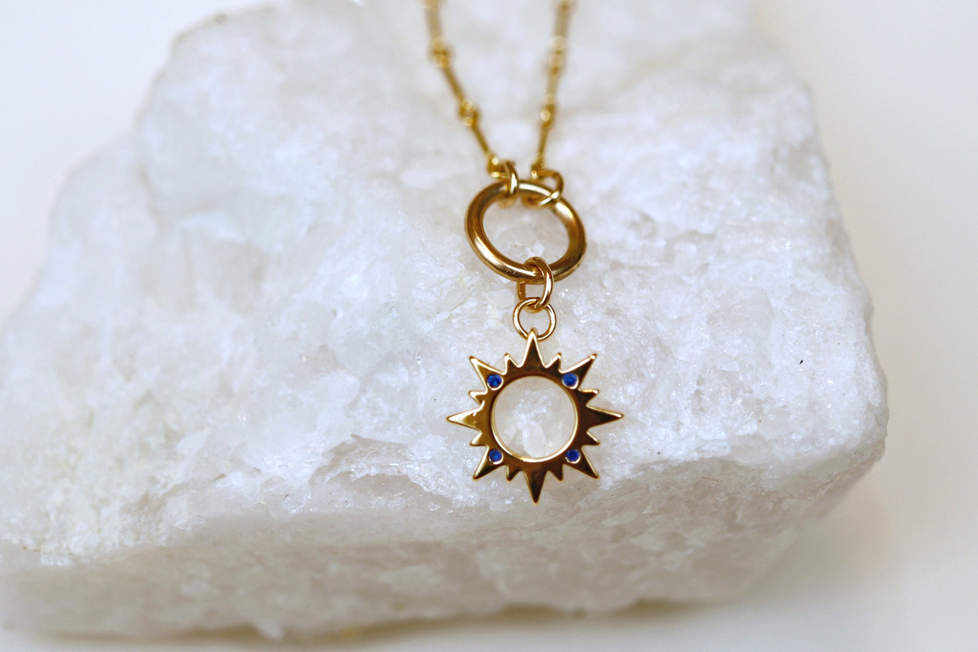 Gold Sun Necklace