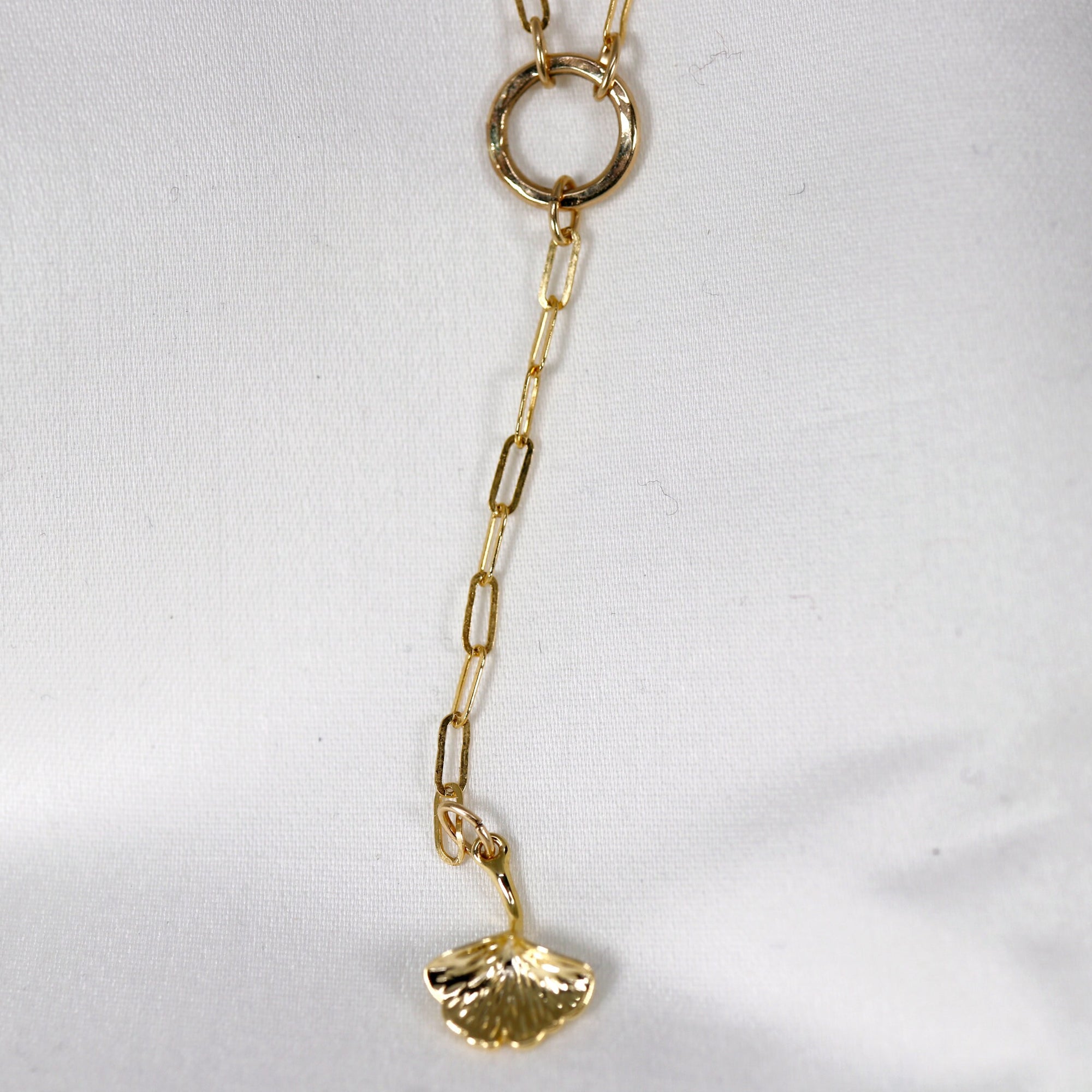 Gold Filled Lotus Necklace
