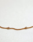 Dainty Rose Gold Satellite Chain Bracelet