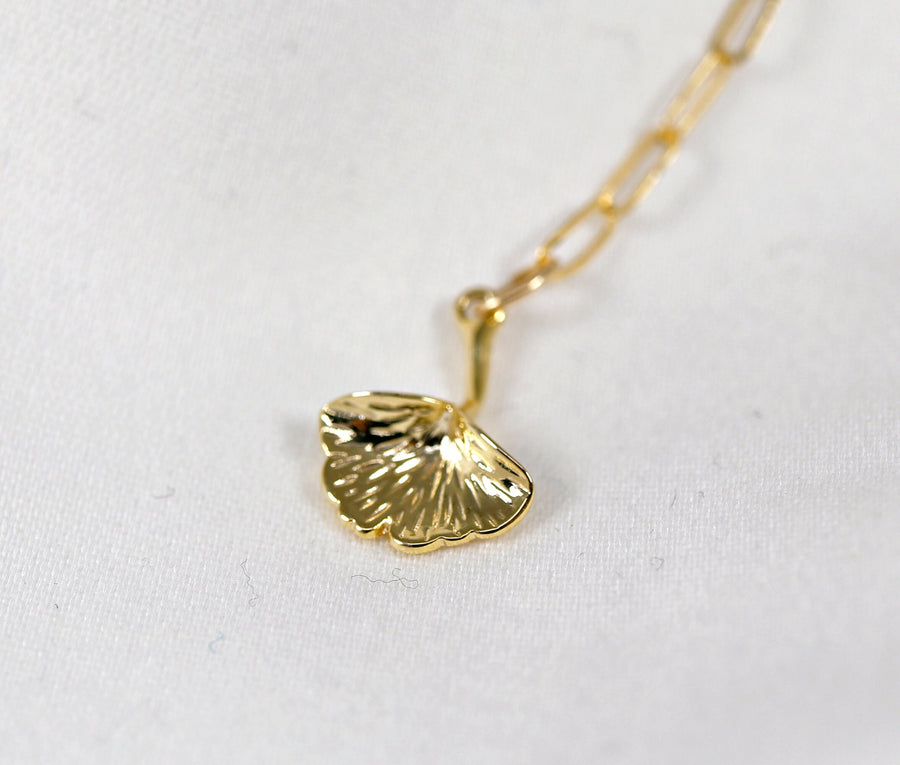 Gold Filled Lotus Necklace