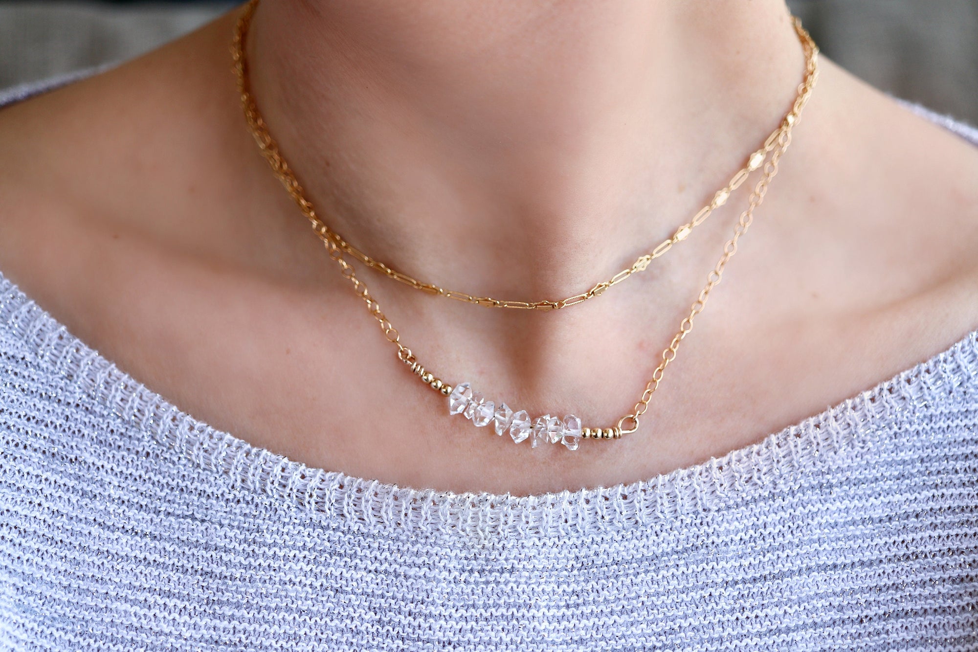 Herkimer Diamond Necklace