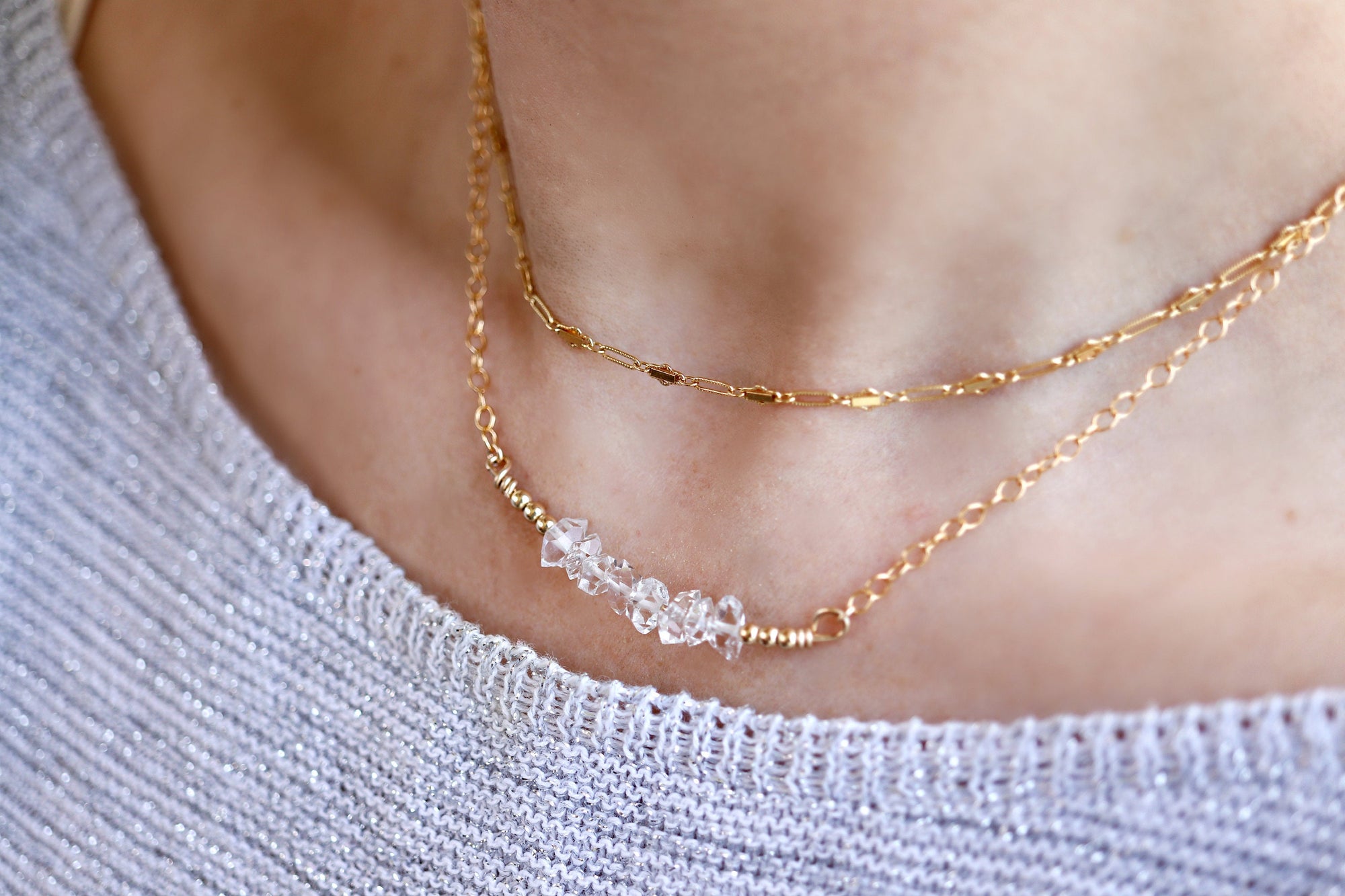 Herkimer Diamond Necklace