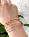 Dainty Gold Layering Bracelet
