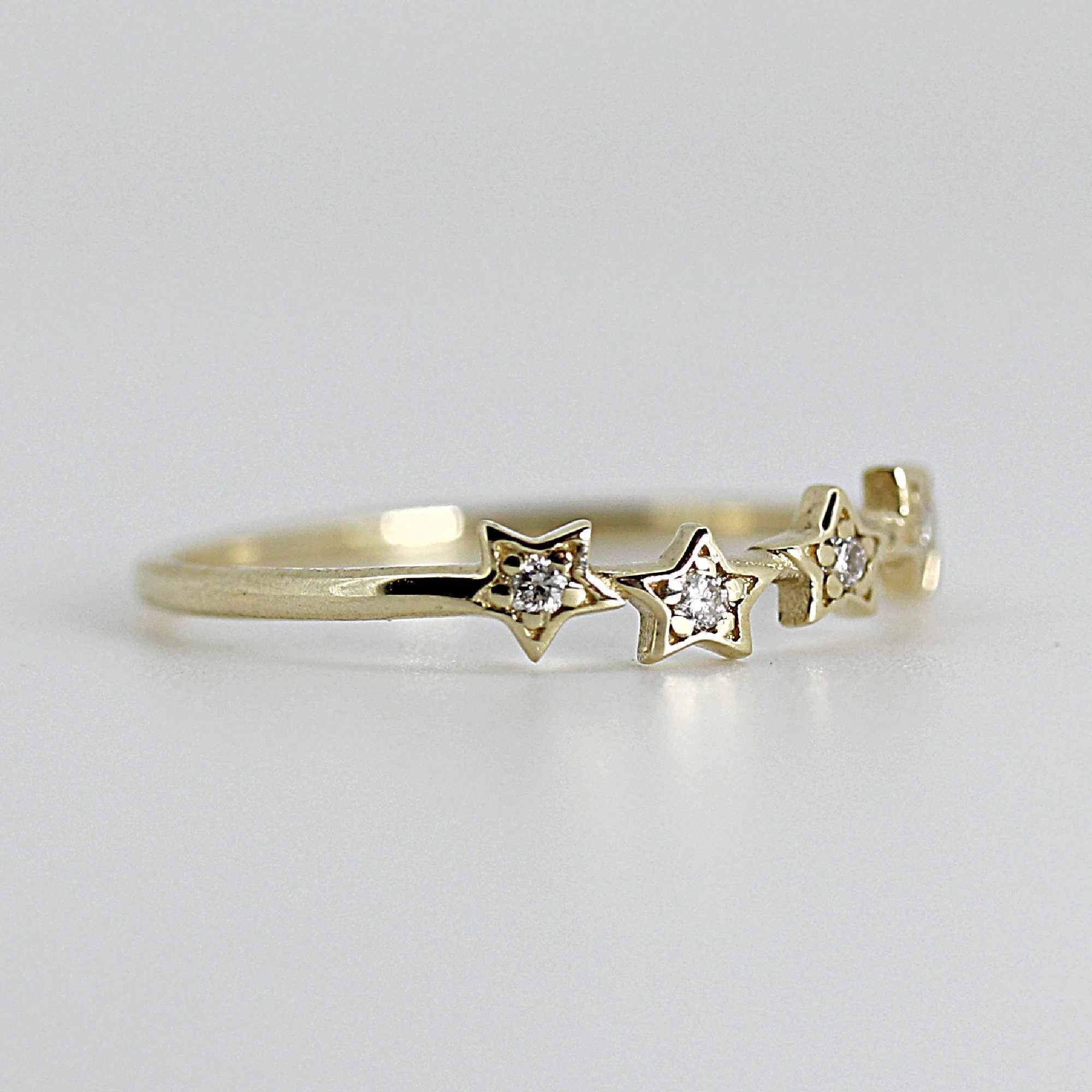 Diamond Star Ring