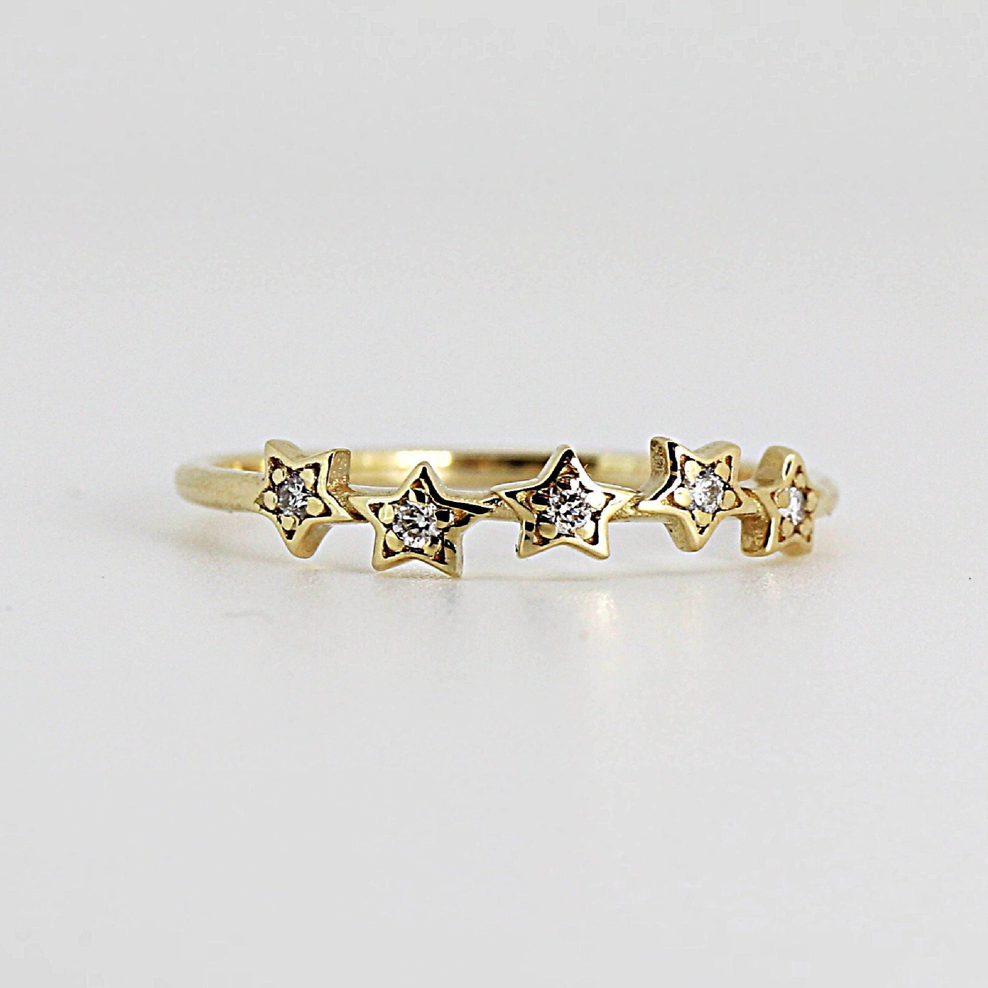 Diamond Star Ring