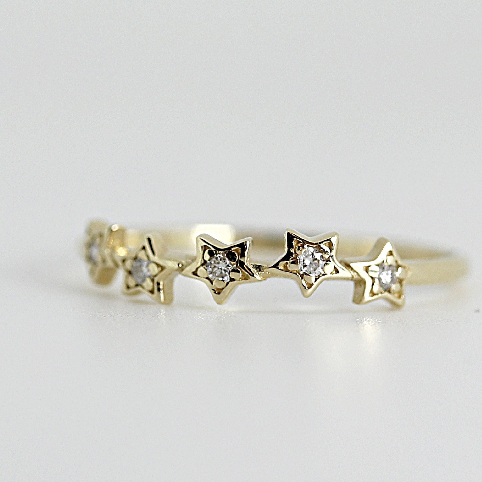 Diamond Star Ring