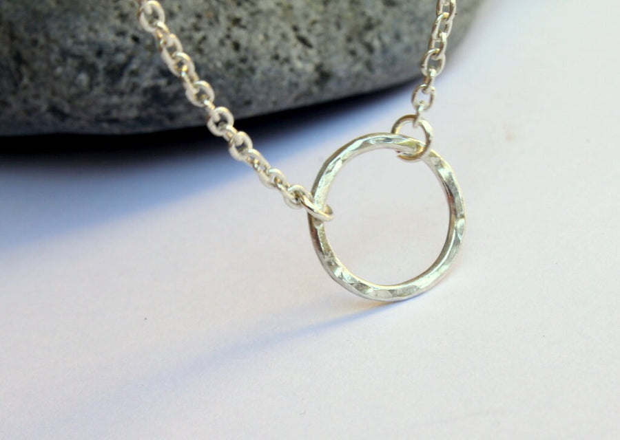 Eternity Sterling Silver Necklace
