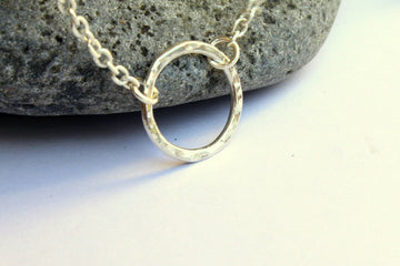 Eternity Sterling Silver Necklace