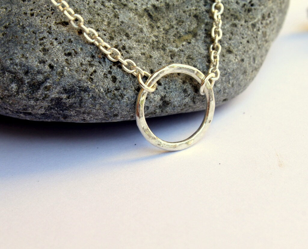 Eternity Sterling Silver Necklace